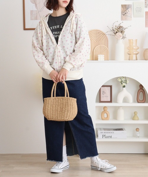 JEMORGAN（ジェーイーモーガン）の「JEMORGAN ワッフル花柄ZIP