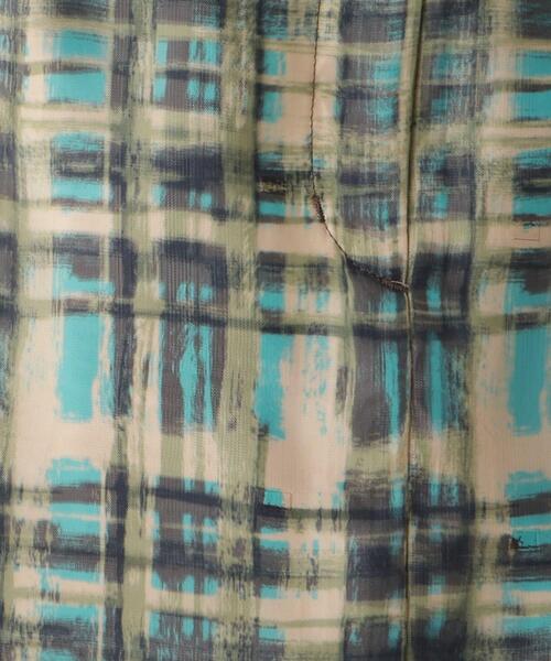 OPAQUE.CLIP（オペークドットクリップ）の「◆オーガンジーチェックナロースカート【洗濯機洗い可】（スカート・レディース・ピンク系その他/グリーン系その他3・38/36）」の21枚目の写真