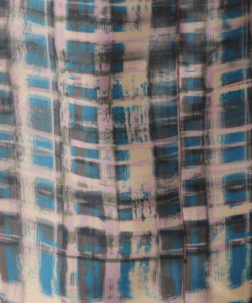 OPAQUE.CLIP（オペークドットクリップ）の「◆オーガンジーチェックナロースカート【洗濯機洗い可】（スカート・レディース・ピンク系その他/グリーン系その他3・38/36）」の22枚目の写真