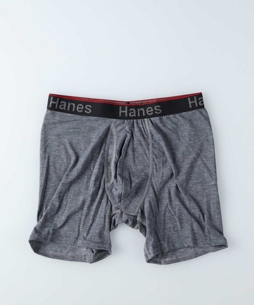 HANES(ヘインズ)の「【HANES】トータルサポートポーチムジ(ボクサーパンツ・メンズ・レッド/ブルー/ブラック/グレー/ネイビー・M/L/XL)」の3枚目の写真