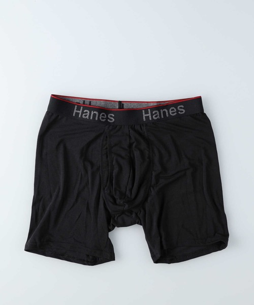 HANES(ヘインズ)の「【HANES】トータルサポートポーチムジ(ボクサーパンツ・メンズ・レッド/ブルー/ブラック/グレー/ネイビー・M/L/XL)」の2枚目の写真