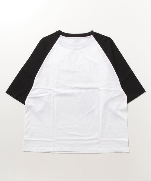 BLAYMORE(ブレイモア)の「Angel Print Raglan T(Tシャツ/カットソー・レディース・ブラック/ライトグリーン・1/2)」の6枚目の写真