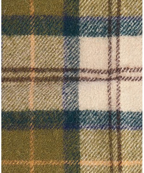 Barbour（バブアー）の「ウール タータンチェック マフラー（マフラー・メンズ・ライトグレー/グリーン/バーガンディー/ブラック/カーキ/ライトブルー/シルバー/ベージュ/グレー/ダークグレー/ワイン/ネイビー/オレンジ/レッド・FREE）」の17枚目の写真