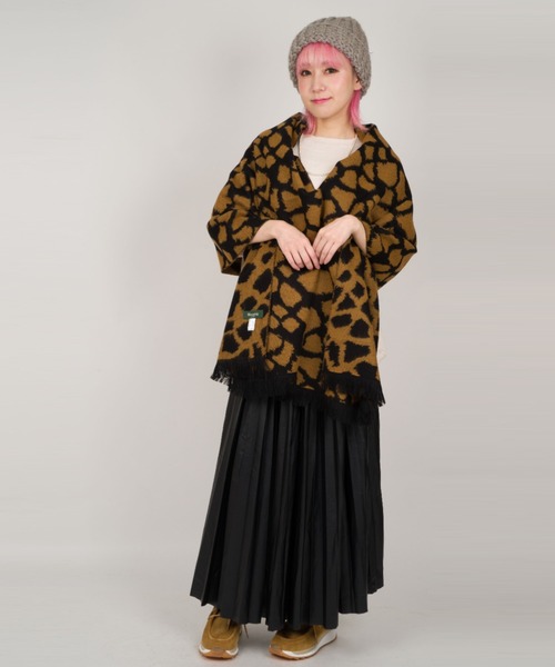 Montaluly（モンタルリー）の「【Montaluly/モンタルリー】ストール　ショール　マフラー（ストール/ショール・レディース・ブラウン/ブラック×グレー・FREE）」の5枚目の写真