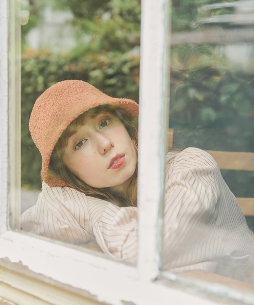 Crisp(クリスプ)の「ストライプオーバーシャツ(シャツ/ブラウス・レディース・ベージュ/ブラウン・FREE)」の11枚目の写真