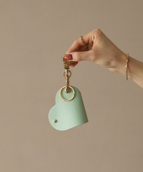 HASHIBAMI】ハート型 スマートキーリング（キーケース/キー