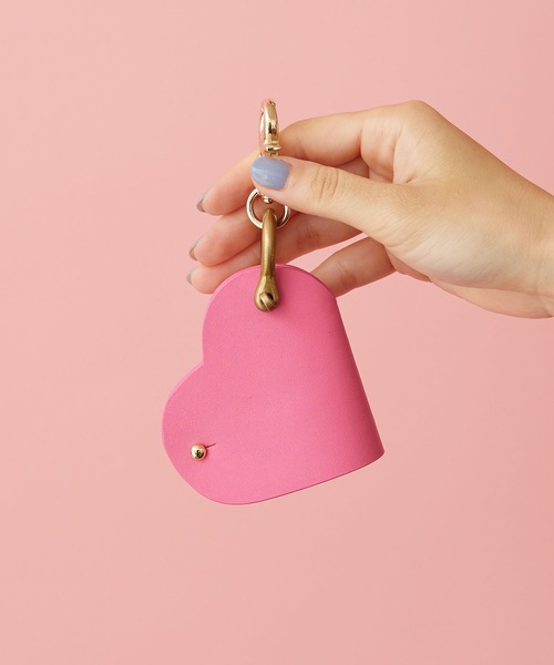 HASHIBAMI（ハシバミ）の「【HASHIBAMI】ハート型 スマートキーリング（キーケース/キーアクセサリー・レディース・ブラック/ブラウン/マジェンタ/ホワイト/レッド/パープル/ライトオレンジ系/ライトグリーン系/ベージュ/ローズ系/ナチュラル/チャコールグレー/ダークグリーン/イエロー系その他2/ライトブルー/プラム/ブルー/エメラルド/ダークブラウン/ネイビー/マルーン/オリーブ/サックスブルー/ミント・FREE）」の21枚目の写真