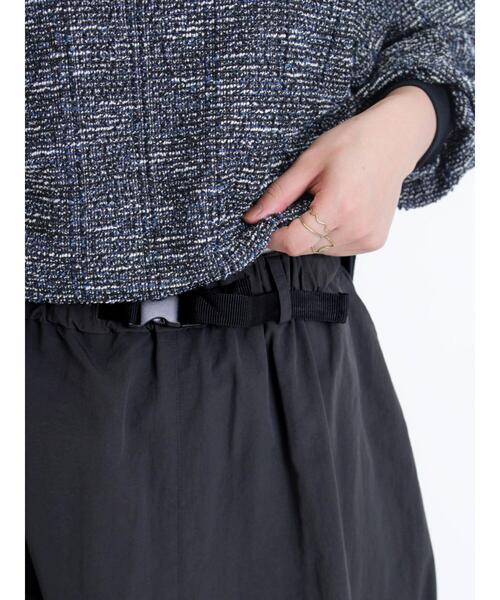 Samansa Mos2（サマンサ モスモス）の「◎裾ドロストベルト付スカート（スカート・レディース・カーキ/ブラック/ベージュ・F）」の5枚目の写真