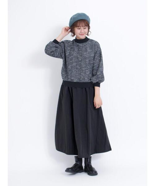 Samansa Mos2（サマンサ モスモス）の「◎裾ドロストベルト付スカート（スカート・レディース・カーキ/ブラック/ベージュ・F）」の7枚目の写真