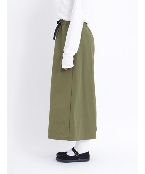 Samansa Mos2（サマンサ モスモス）の「◎裾ドロストベルト付スカート（スカート・レディース・カーキ/ブラック/ベージュ・F）」の17枚目の写真