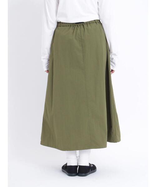 Samansa Mos2（サマンサ モスモス）の「◎裾ドロストベルト付スカート（スカート・レディース・カーキ/ブラック/ベージュ・F）」の18枚目の写真