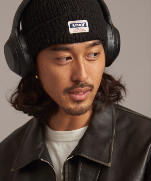 schott(ショット)の「SCHOTT-WATCH CAP(ニットキャップ/ビーニー・メンズ・グレー/ブラック・FREE)」の13枚目の写真