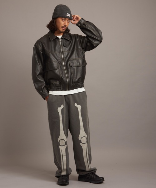 schott(ショット)の「SCHOTT-WATCH CAP(ニットキャップ/ビーニー・メンズ・グレー/ブラック・FREE)」の22枚目の写真