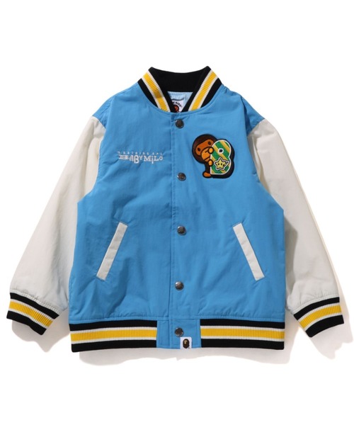 BABY MILO PATCH VARSITY JACKET K