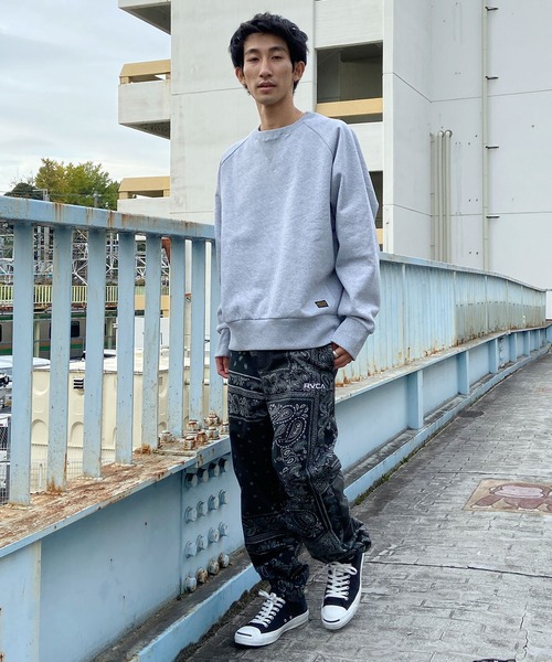セール】RVCA/ルーカ スウェットパンツ バンダナ総柄 撥水