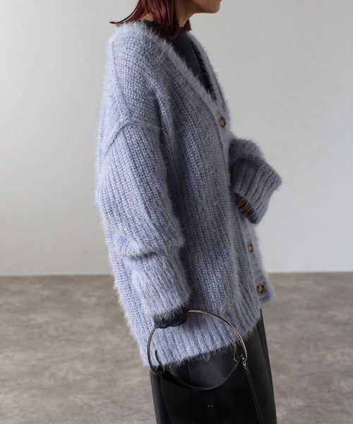 セール】モヘアタッチロングカーディガン（ニット/セーター）｜ap
