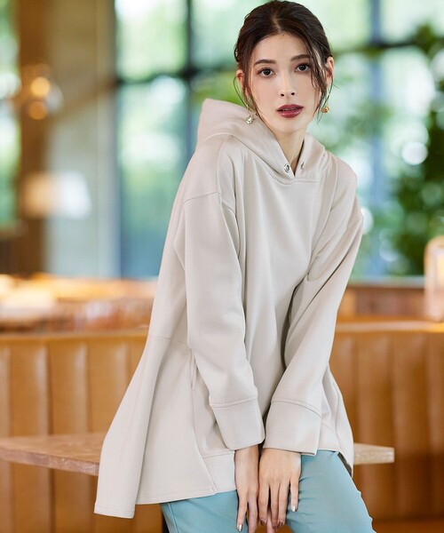 セール】【洗える】バックフレアダンボールパーカー（パーカー