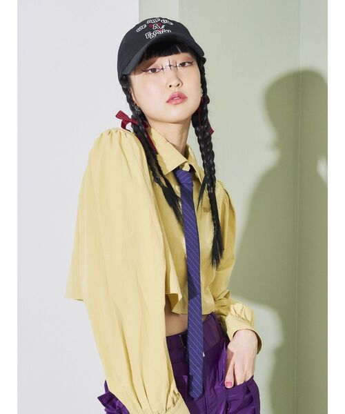 jouetie（ジュエティ）の「AAKE×jouetie ロゴキャップ【コラボ】（キャップ・レディース・レッド/ブラック・FREE）」の20枚目の写真