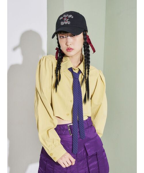 jouetie（ジュエティ）の「AAKE×jouetie ロゴキャップ【コラボ】（キャップ・レディース・レッド/ブラック・FREE）」の4枚目の写真