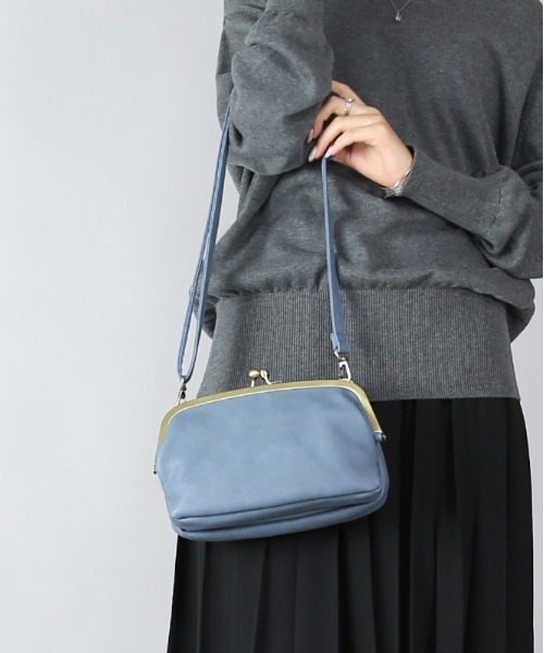 Legato Largo がま口お財布ショルダー（ショルダーバッグ）｜and it_（アンドイット）