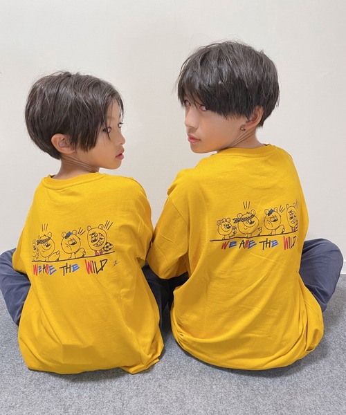 ムラサキスポーツ by RiY（ムラサキスポーツバイアールアイワイ）の「OP/オーピー キッズ ロンT DTEE 583072（Tシャツ/カットソー・キッズ・ブラック/ホワイト/イエロー・120cm/100cm/160cm/130cm/110cm/140cm/150cm）」の15枚目の写真