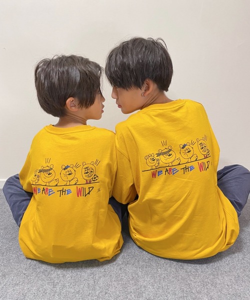 ムラサキスポーツ by RiY（ムラサキスポーツバイアールアイワイ）の「OP/オーピー キッズ ロンT DTEE 583072（Tシャツ/カットソー・キッズ・ブラック/ホワイト/イエロー・120cm/100cm/160cm/130cm/110cm/140cm/150cm）」の16枚目の写真