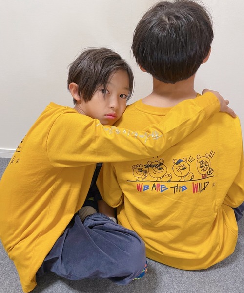 ムラサキスポーツ by RiY（ムラサキスポーツバイアールアイワイ）の「OP/オーピー キッズ ロンT DTEE 583072（Tシャツ/カットソー・キッズ・ブラック/ホワイト/イエロー・120cm/100cm/160cm/130cm/110cm/140cm/150cm）」の17枚目の写真