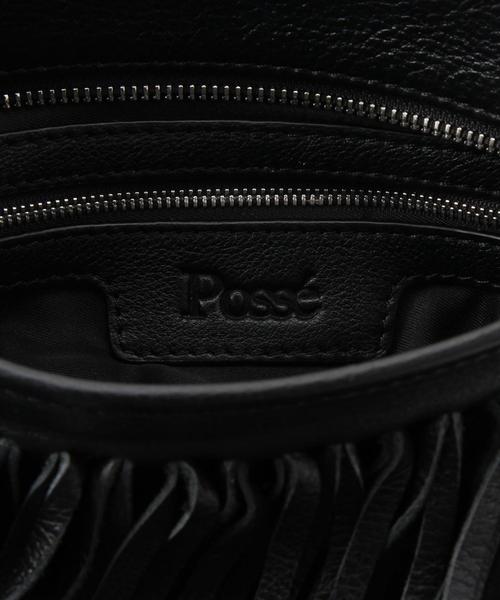 Jewel Changes（ジュエルチェンジズ）の「Posse ﾌﾘﾝｼﾞ ﾁｪｰﾝ ｸﾗｯﾁ（クラッチバッグ・レディース・オフホワイト/ブラック/ゴールド・フリー）」の8枚目の写真