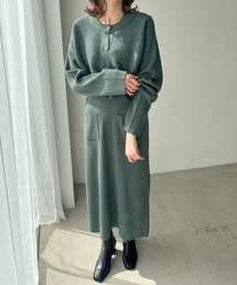 LOWRYS FARM | ２ＷＡＹカーディガンニットジャンバースカート２Ｐ２　971109(ワンピース)