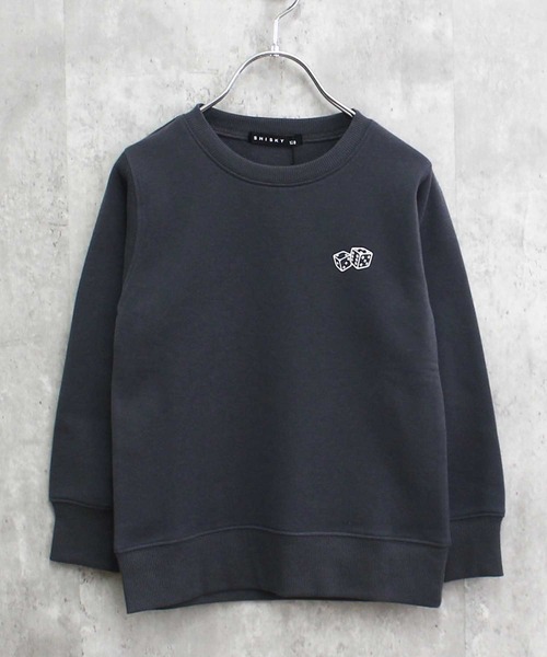 THE CASUAL（カジュアル）の「裏起毛　バックプリントトレーナー（スウェット・キッズ・ブラウン系1/ブラウン系/杢グレー/ベージュ系/ネイビー/ダークグリーン/グレー系/グレイッシュベージュ/チャコール/ブラック/ブラック系1/オートミール/ネイビー系/ベージュ系1/ブラック系/ダークグリーン系・120cm/130cm/140cm/150cm/110cm/160cm）」の19枚目の写真