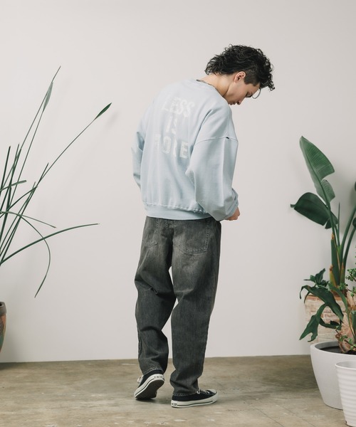 レミレリーフ　スウェット　ヘザーグレーMサイズ レミレリーフ スウェット ヘザーグレーMサイズ REMI RELIEF