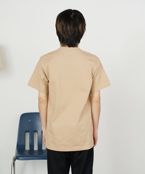 ROOPTOKYO（ループトウキョウ）の「PRO5/プロファイブ S/S SUPER HEAVY 半袖Tシャツ ヘビーウェイト（Tシャツ/カットソー・メンズ・カーキ/ブラウン/ブラック/ホワイト/チャコール/ネイビー・L/M/S/XL）」の19枚目の写真