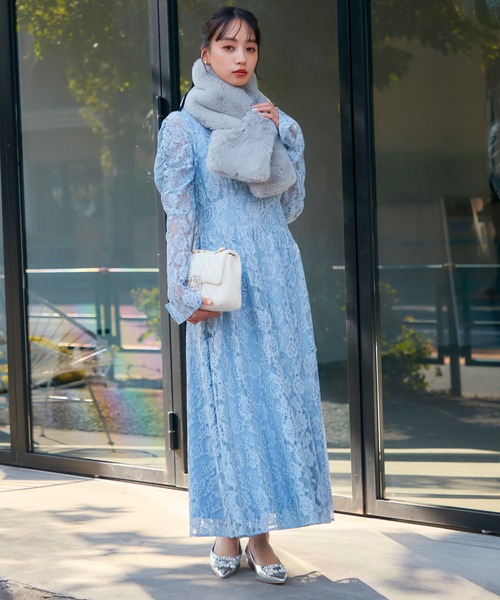 VIS(ビス)の「【2WAY】ビジューチェ-ンショルダーバッグ(ショルダーバッグ・レディース・ブラック/オフホワイト・FREE)」の4枚目の写真