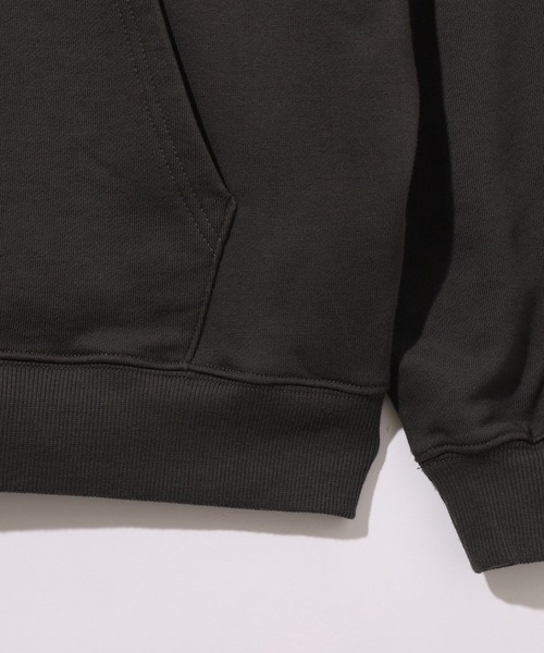 MILKFED.（ミルクフェド）の「SPRAY LOGO SWEAT HOODIE（パーカー・レディース・チャコール/ライトピンク/オフホワイト・L/M）」の13枚目の写真