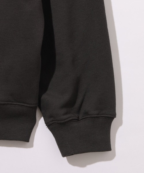 MILKFED.（ミルクフェド）の「SPRAY LOGO SWEAT HOODIE（パーカー・レディース・チャコール/ライトピンク/オフホワイト・L/M）」の14枚目の写真