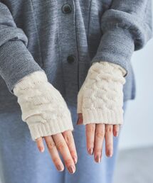 le.coeur blanc | WILLIAM BRUNTON カシミヤグローブ(手袋)