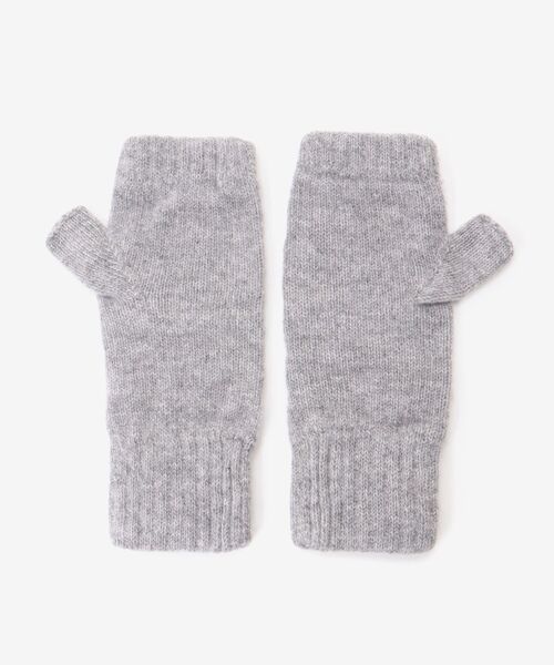 le.coeur blanc（ルクールブラン）の「WILLIAM BRUNTON カシミヤグローブ（手袋・レディース・ベージュ/ライトグレー/アイボリー・FREE）」の13枚目の写真