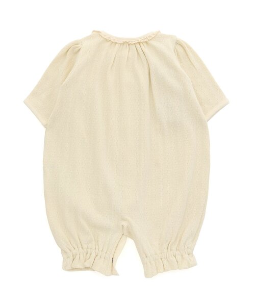 Ampersand（アンパサンド）の「premier セレモニー対応OK 2WAYドレス／カバーオール（ロンパース・キッズ・ブラウン/アイボリー/ピンク・80/70/60）」の10枚目の写真