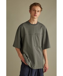 ヘビー天竺カットオーバーT