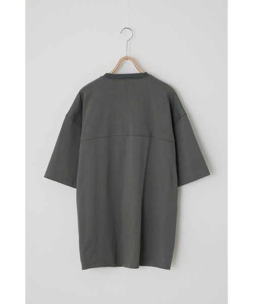 STYLEMIXER（スタイルミキサー）の「ヘビー天竺カットオーバーT（Tシャツ/カットソー・メンズ・パープル/ベージュ/グレー・MEDIUM/LARGE）」の15枚目の写真