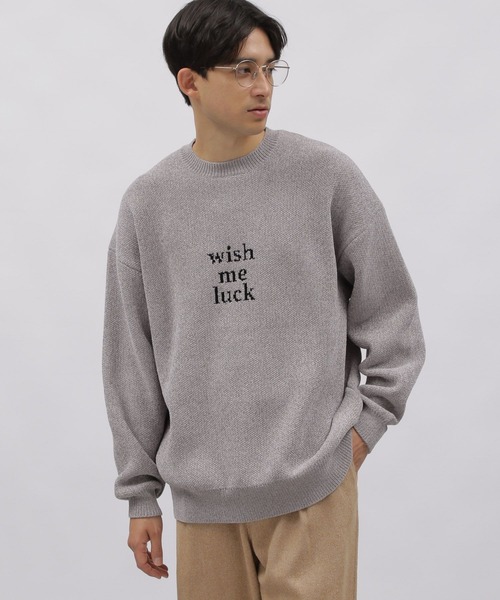 LAKOLE(ラコレ)の「Wジャガードロゴプルオーバー / 976913(ニット/セーター・メンズ・ピンク/アイボリー/グレー/ネイビー・LARGE/X-LARGE/MEDIUM)」の6枚目の写真