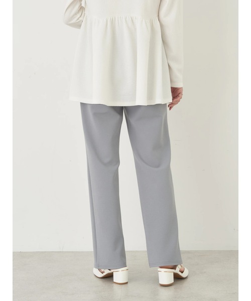 earth music&ecology(アースミュージックアンドエコロジー)の「パールスリットパンツ(その他パンツ・レディース・ブルー/ブラック/ライトベージュ/ネイビー・S/M)」の10枚目の写真