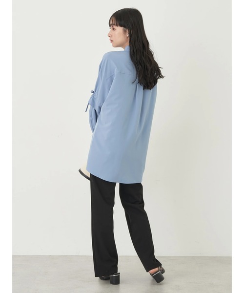 earth music&ecology(アースミュージックアンドエコロジー)の「パールスリットパンツ(その他パンツ・レディース・ブルー/ブラック/ライトベージュ/ネイビー・S/M)」の22枚目の写真