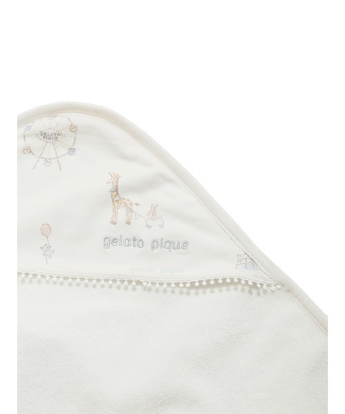 gelato pique(ジェラートピケ)の「【BABY】メリーゴーランド柄ブランケット(その他ベビー用品・キッズ・オフホワイト・FREE)」の8枚目の写真