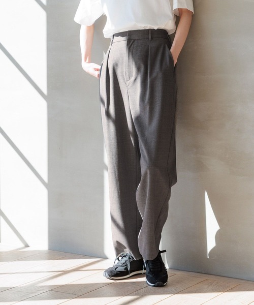 カーブシルエット パンツ ブラック 韓国 スラックス  hr9002 セール】ウツクシルエットカーブパンツ/994022（その他パンツ