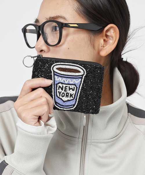 TianaDesigns】I pizza NY pouch（ポーチ）｜AP STUDIO