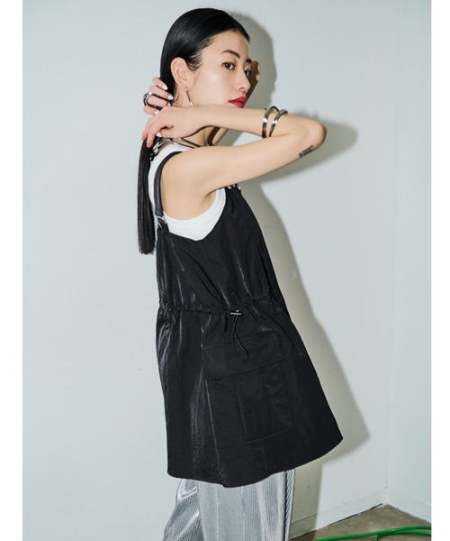 sai フリルベスト　ブラック　新品タグ付★ sai フリルベスト ブラック 新品タグ付☆ sai フリルベスト