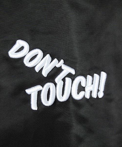 soduk(スドーク)の「Don't touch! MA-1(MA-1・レディース・カーキ/ブラック・ONE SIZE)」の7枚目の写真