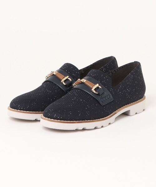 あしながおじさん（アシナガオジサン）の「軽量│ニットローファー　1310223（ローファー・レディース・ネイビー/グレイッシュベージュ/アイボリー/ブラック/ブラック系その他・24.5cm/24.0cm/23.5cm/23.0cm/22.5cm）」の15枚目の写真