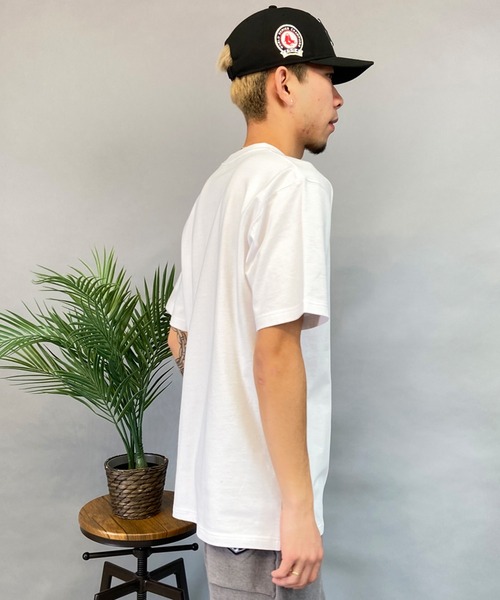 NEW ERA(ニューエラ)の「NEW ERA/ニューエラ 半袖Tシャツ ブランドロゴ 14121889/14121890(Tシャツ/カットソー・メンズ・ブラック/ホワイト・M/L/XL/2XL)」の5枚目の写真